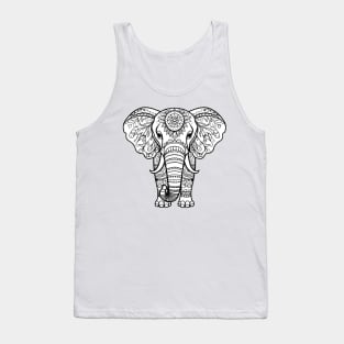Color Your Own - Elephant Tank Top